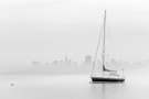 Richardson Bay mit Blick auf San Francisco